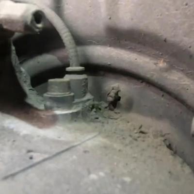 датчик АБС на поворотном кулаке